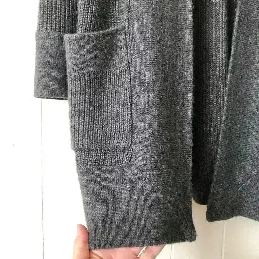 J.Crew Open Front Alpaca & Merino wool Blend Cardigan Sweater Size XS